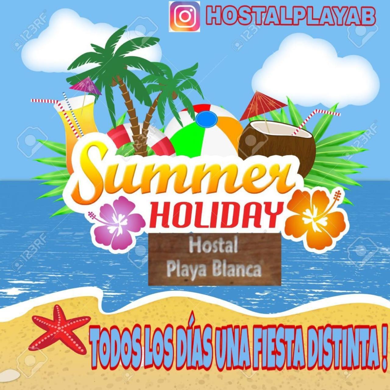 Hostal Playa Blanca Exteriör bild